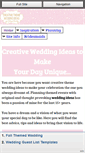 Mobile Screenshot of creative-theme-wedding-ideas.com